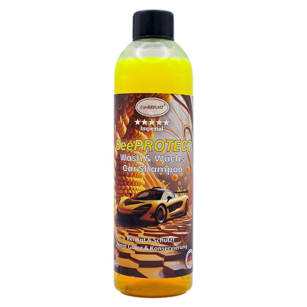CarBRIGHT Imperial BeePROTECT Wash & Wachs Car Shampoo Konzentrat 500ml