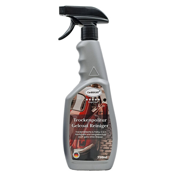 CarBRIGHT Trockenpolitur Gelcoat Reiniger 3in1 750ml