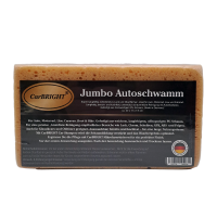 CarBRIGHT Jumbo-Autoschwamm 200x110x75mm