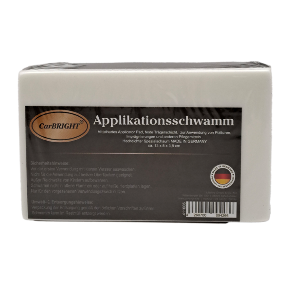 CarBRIGHT Applikartorschwamm 130x80x38mm