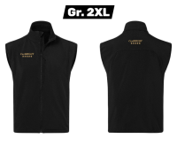 Herren Softshellweste Classic, schwarz // Gr. 2XL
