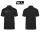 Herren Workwear Poloshirt Modern-Flair, schwarz // Gr. L